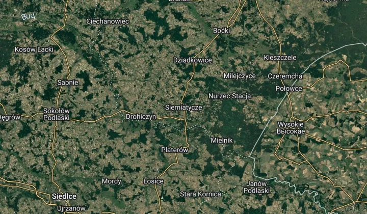 Działka rolna Siemiatycze