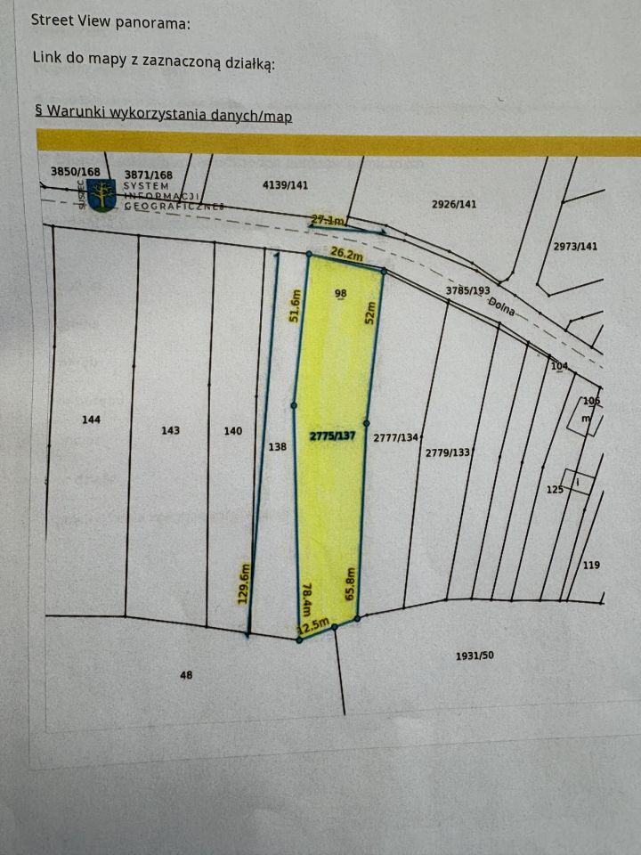 Działka inna Suszec Stary Suszec, Dolna. Zdjęcie 1