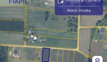 Działka rolno-budowlana Zalesie, ul. Polna