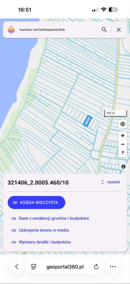 Działka rolna Kunowo. Zdjęcie 2