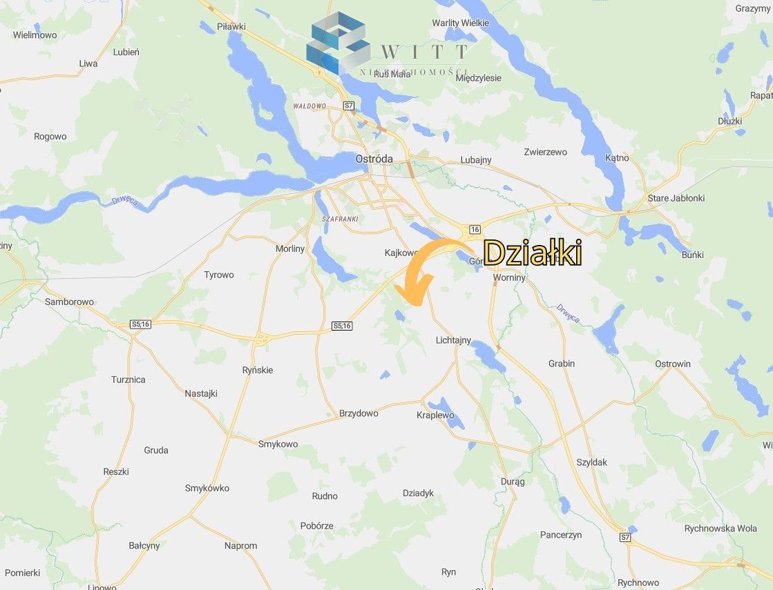 Działka budowlana Cibory. Zdjęcie 16