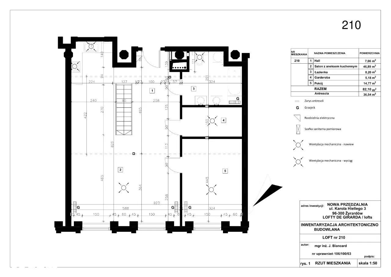 Mieszkanie 4-pokojowe Żyrardów Centrum, ul. Karola Hiellego. Zdjęcie 4