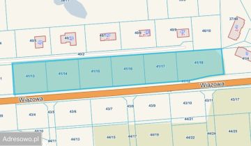 Działka budowlana Czarny Las, ul. Wiązowa