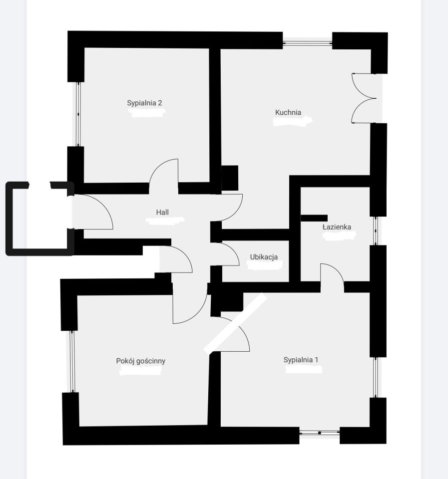 Mieszkanie 3-pokojowe Zielona Góra Centrum, ul. Jaskółcza. Zdjęcie 23