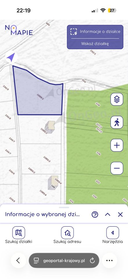 Działka budowlana Czerna. Zdjęcie 2