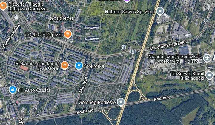 Garaż/miejsce parkingowe Dąbrowa Górnicza Gołonóg, ul. Marcina Kasprzaka