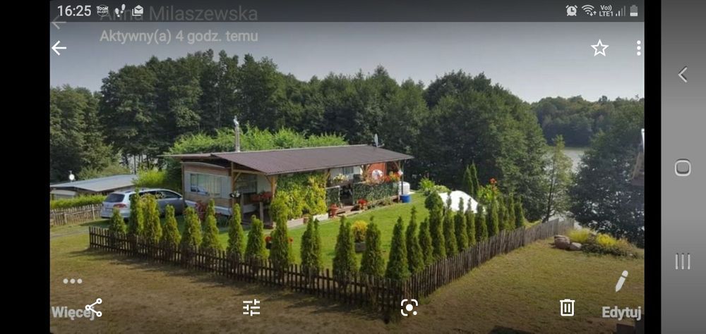 Działka rekreacyjna Niedamowo