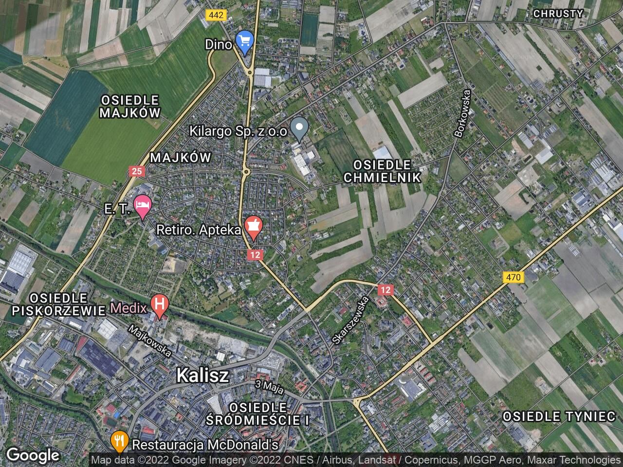 Działka budowlana Kalisz, ul. Kątna