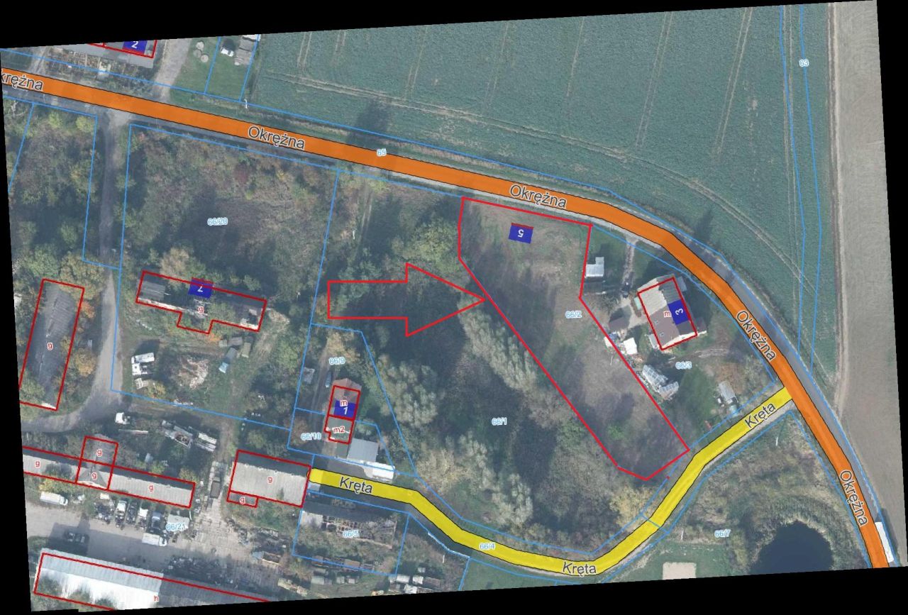 Działka budowlana Pólko, ul. Okrężna. Zdjęcie 7