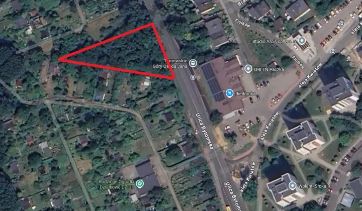 Działka budowlana Tarnowskie Góry, ul. Bytomska