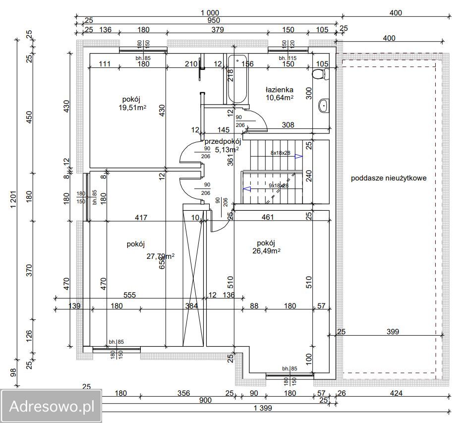 dom wolnostojący, 5 pokoi Stefanowo, ul. Malinowa. Zdjęcie 4