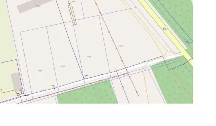 Działka budowlana Zahajki