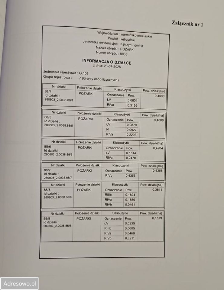 Działka budowlana Pożarki. Zdjęcie 7