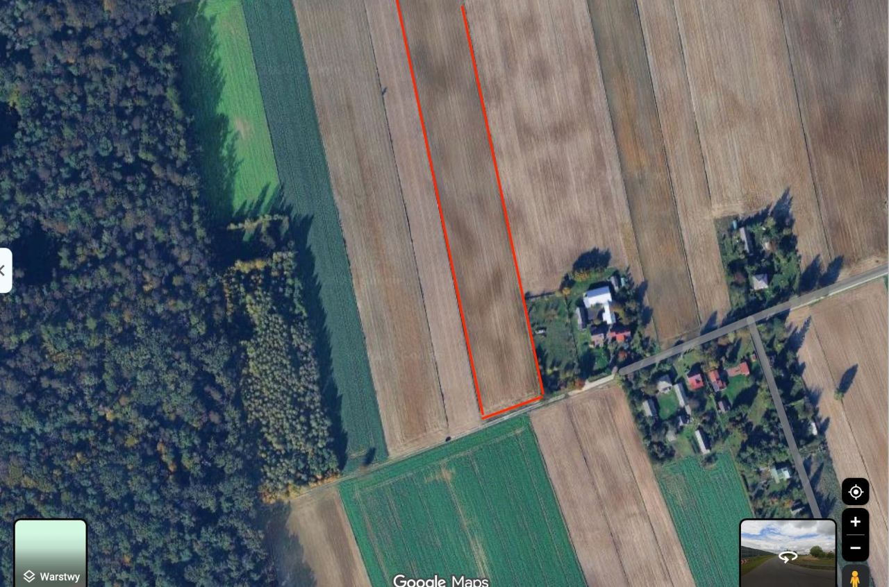 Działka rolno-budowlana Wierzchowiska Wierzchowiska Drugie. Zdjęcie 3