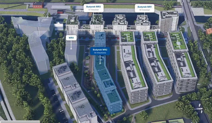 Mieszkanie 4-pokojowe Wrocław Psie Pole, ul. Władysława Reymonta