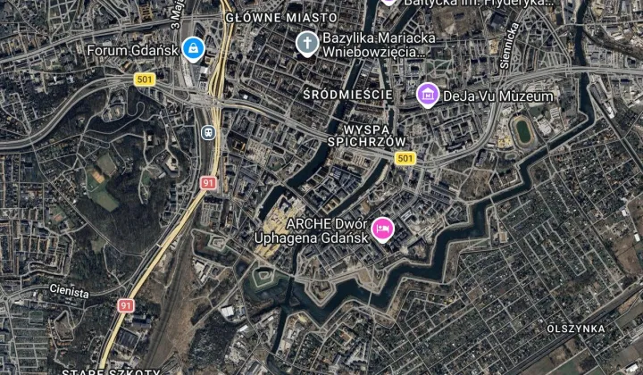 Mieszkanie 2-pokojowe Gdańsk Śródmieście, ul. Chmielna