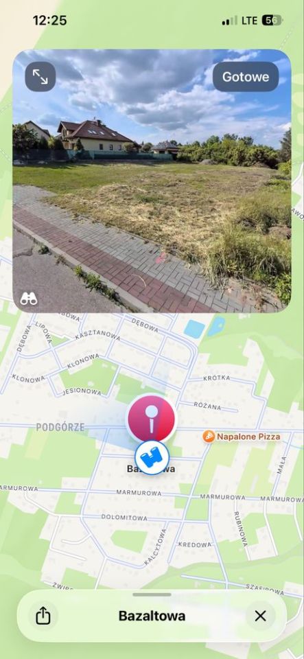 Działka budowlana Bilcza, ul. Bazaltowa. Zdjęcie 3