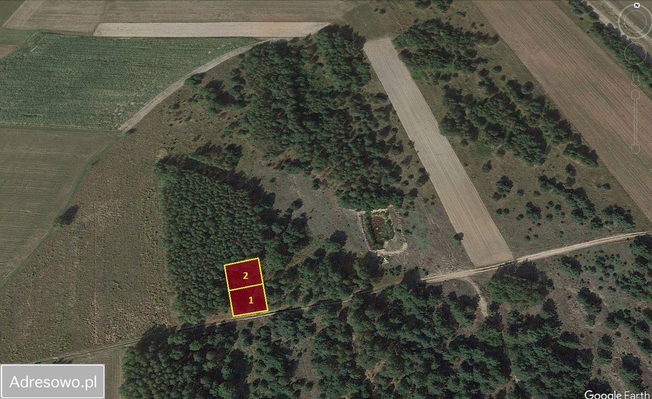 Działka rekreacyjna Ludwinów. Zdjęcie 1