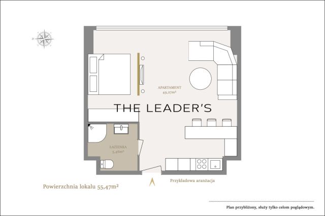 Mieszkanie 2-pokojowe Warszawa Śródmieście, al. Jana Pawła II. Zdjęcie 5