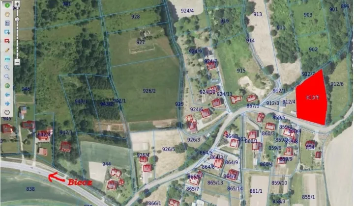 Działka budowlana Skołyszyn Lisówek