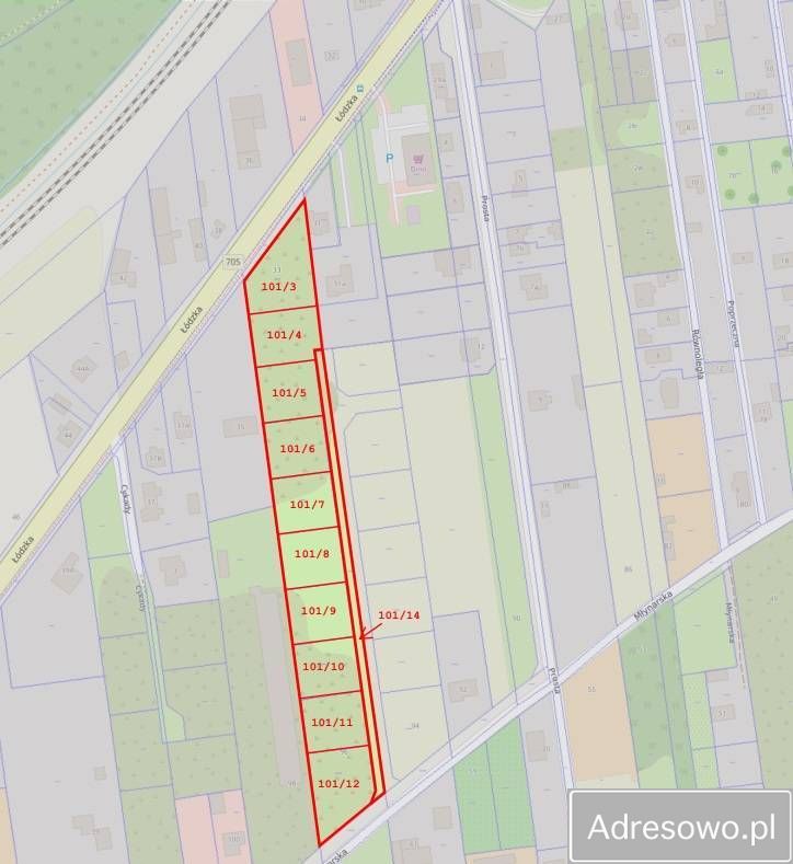 Działka rolno-budowlana Skierniewice, ul. Młynarska. Zdjęcie 4