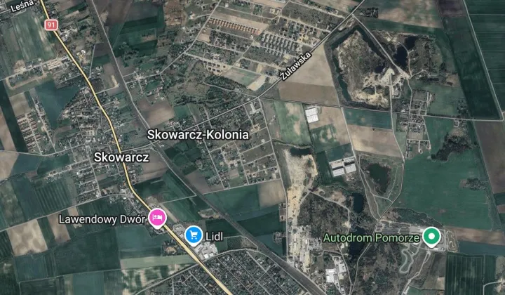 Działka budowlana Skowarcz, ul. Lawendowa