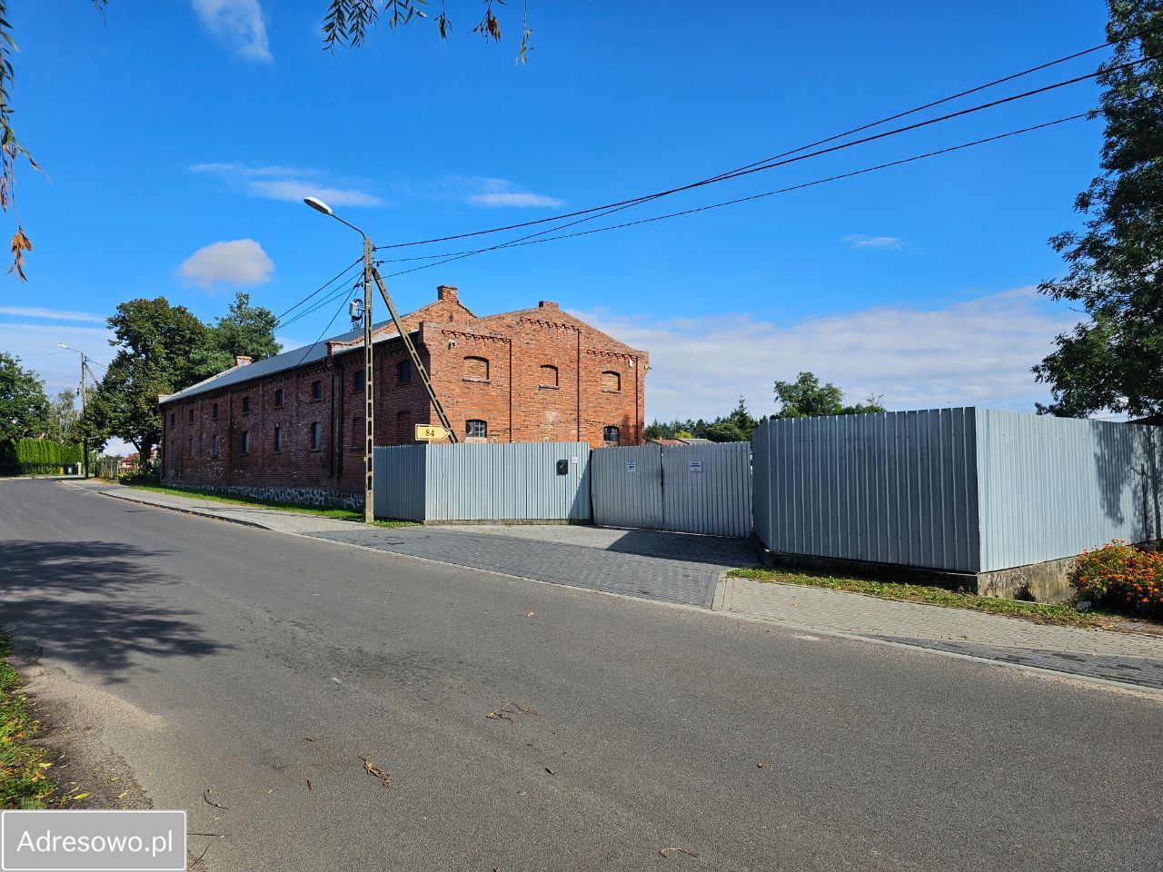 Hala/magazyn Grzybno. Zdjęcie 2