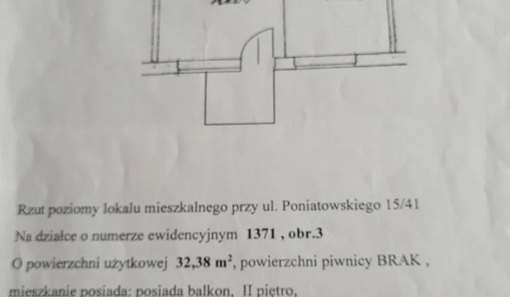 Mieszkanie 2-pokojowe Stalowa Wola, ul. Józefa Poniatowskiego