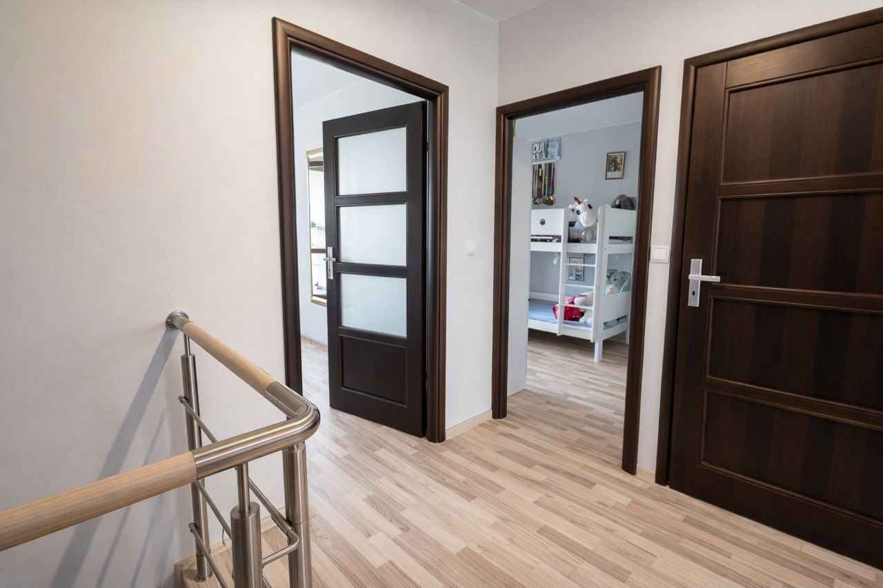 dom szeregowy, 4 pokoje Wrocław Marszowice, ul. Mieczysława Wolfkego. Zdjęcie 8