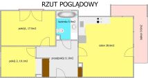 Mieszkanie 3-pokojowe Wrocław Partynice, ul. Partynicka. Zdjęcie 4
