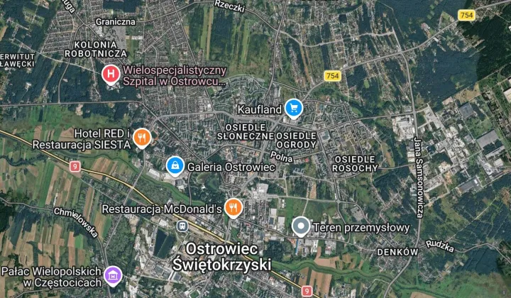 Mieszkanie 2-pokojowe Ostrowiec Świętokrzyski, ul. Polna