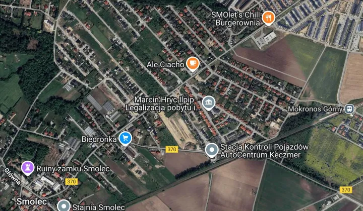 Działka budowlana Smolec, ul. Miętowa