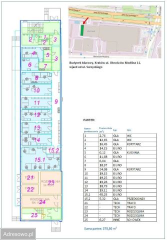 Biuro Kraków Rybitwy, ul. Obrońców Modlina. Zdjęcie 3