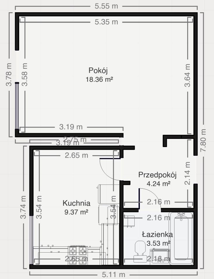 Mieszkanie 1-pokojowe Warszawa Żoliborz, ul. Zygmunta Krasińskiego. Zdjęcie 16
