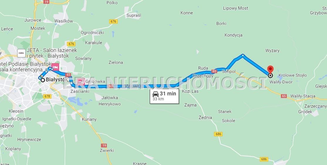 Działka budowlana Waliły. Zdjęcie 3