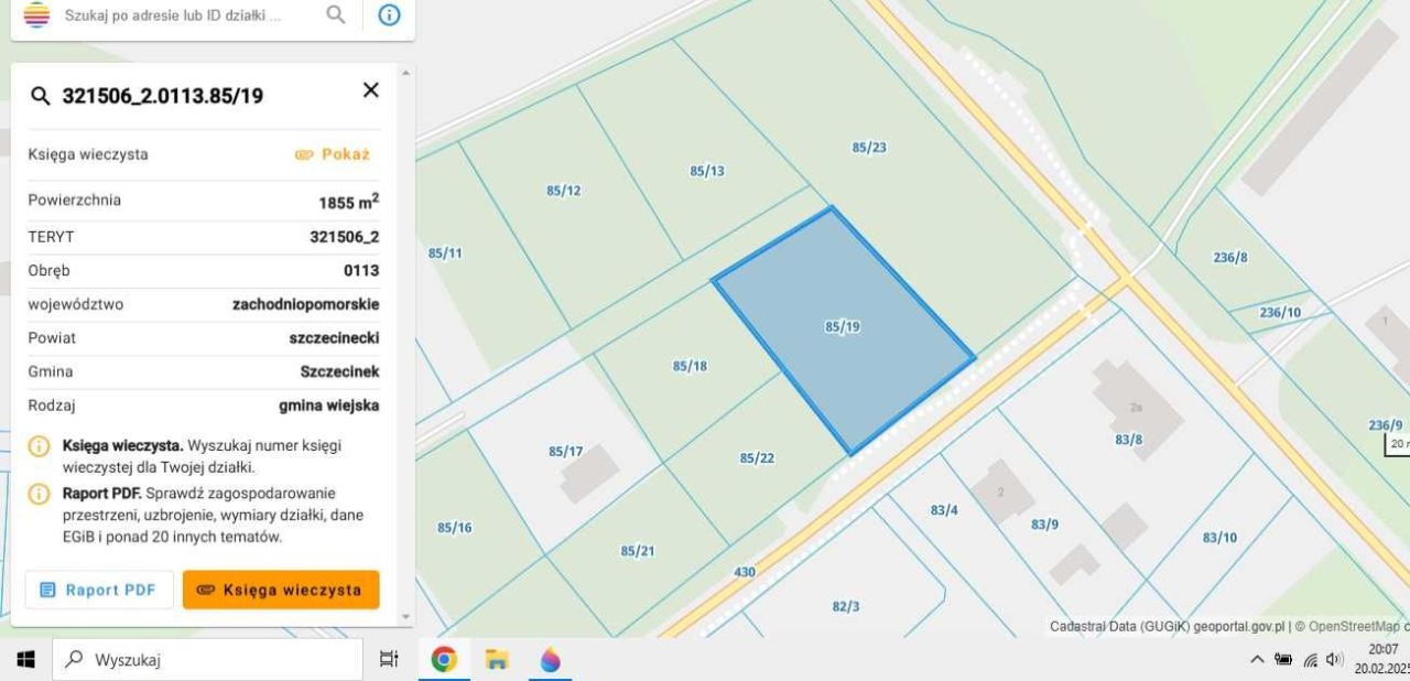 Działka budowlana Turowo. Zdjęcie 3