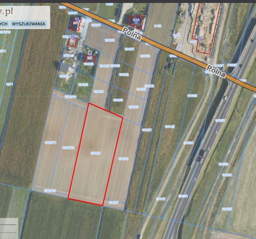 Działka inwestycyjna Baranów, ul. Polna. Zdjęcie 1