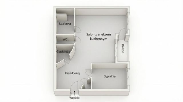Mieszkanie 2-pokojowe Elbląg, ul. 3 Maja. Zdjęcie 11