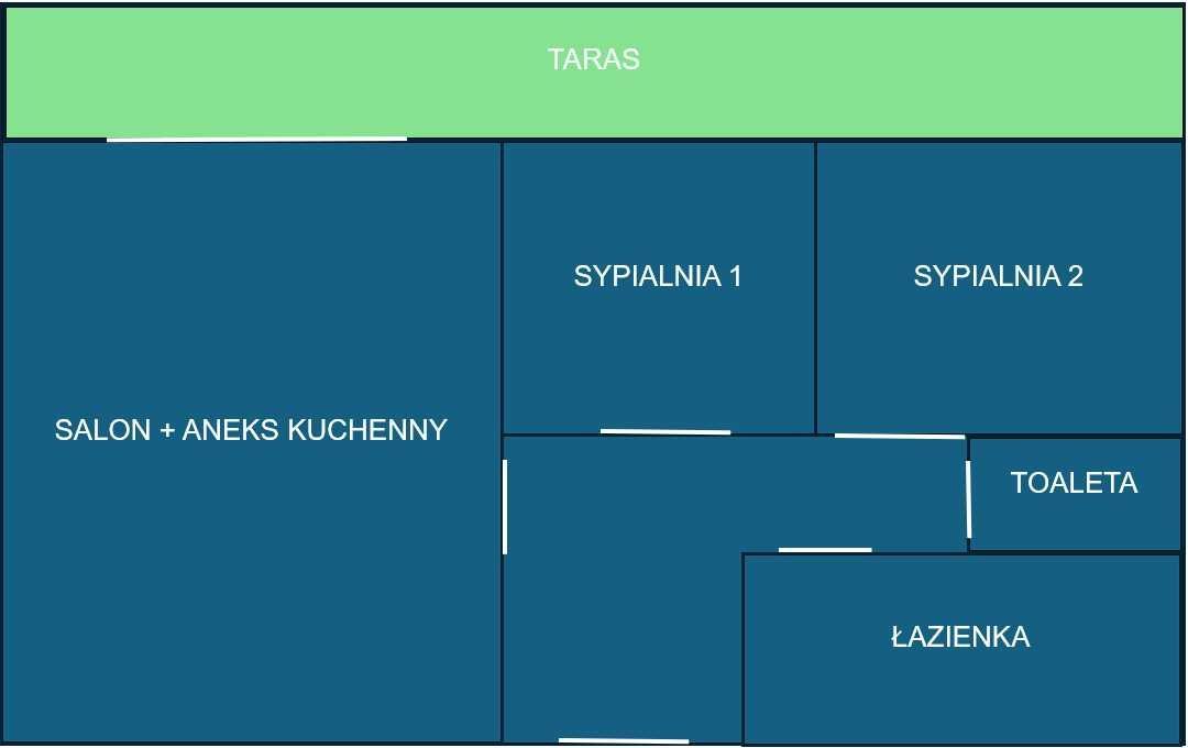 Mieszkanie 3-pokojowe Opole Zaodrze, ul. Przylesie. Zdjęcie 2