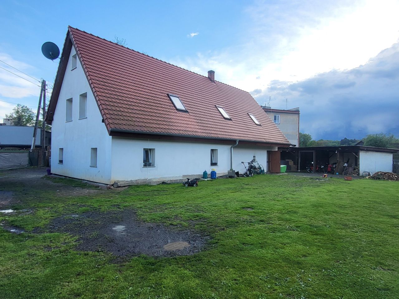 dom wolnostojący, 4 pokoje Olszyna, ul. Polna. Zdjęcie 3