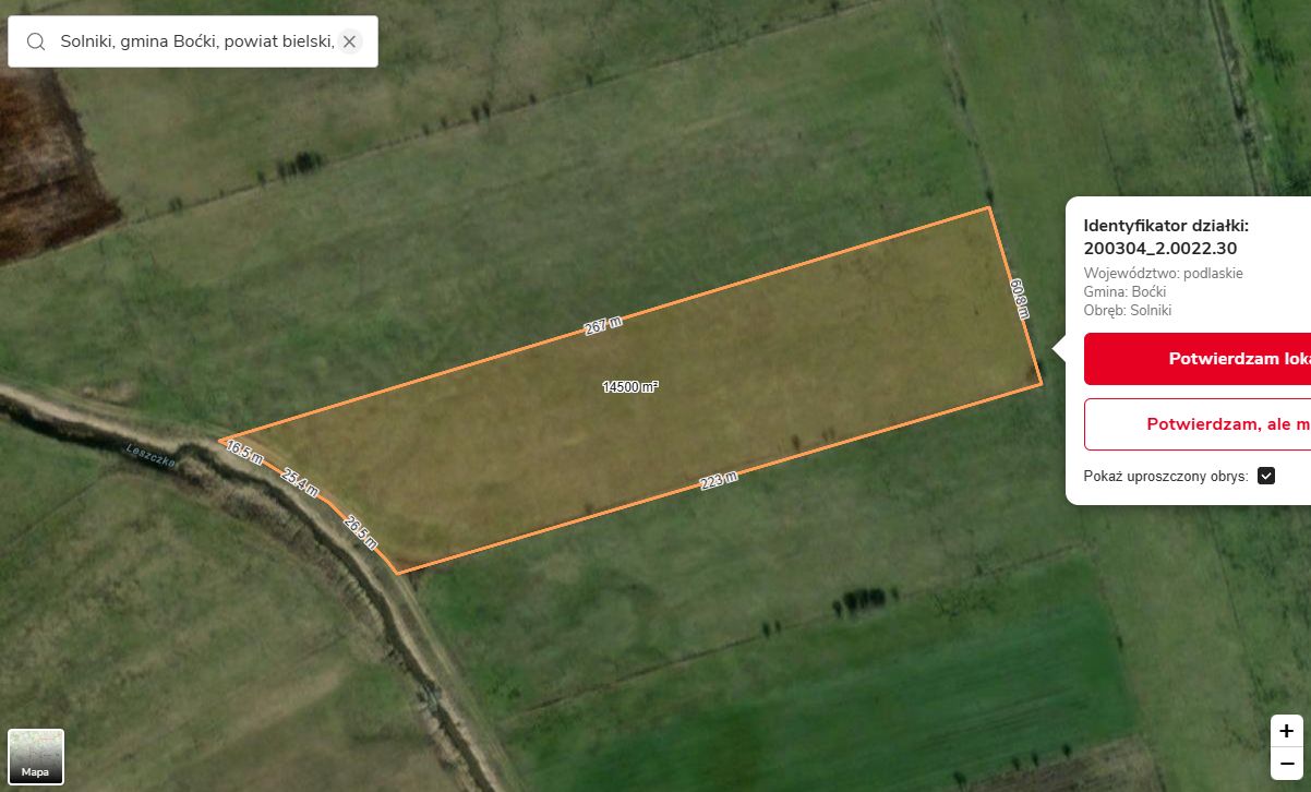 Działka rolna Holonki Solniki. Zdjęcie 10