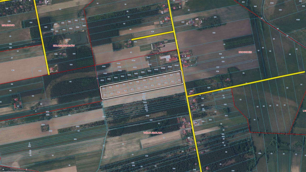 Działka budowlana Wólka Smolana. Zdjęcie 2