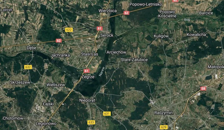 Działka rod Rynia, ul. Główna