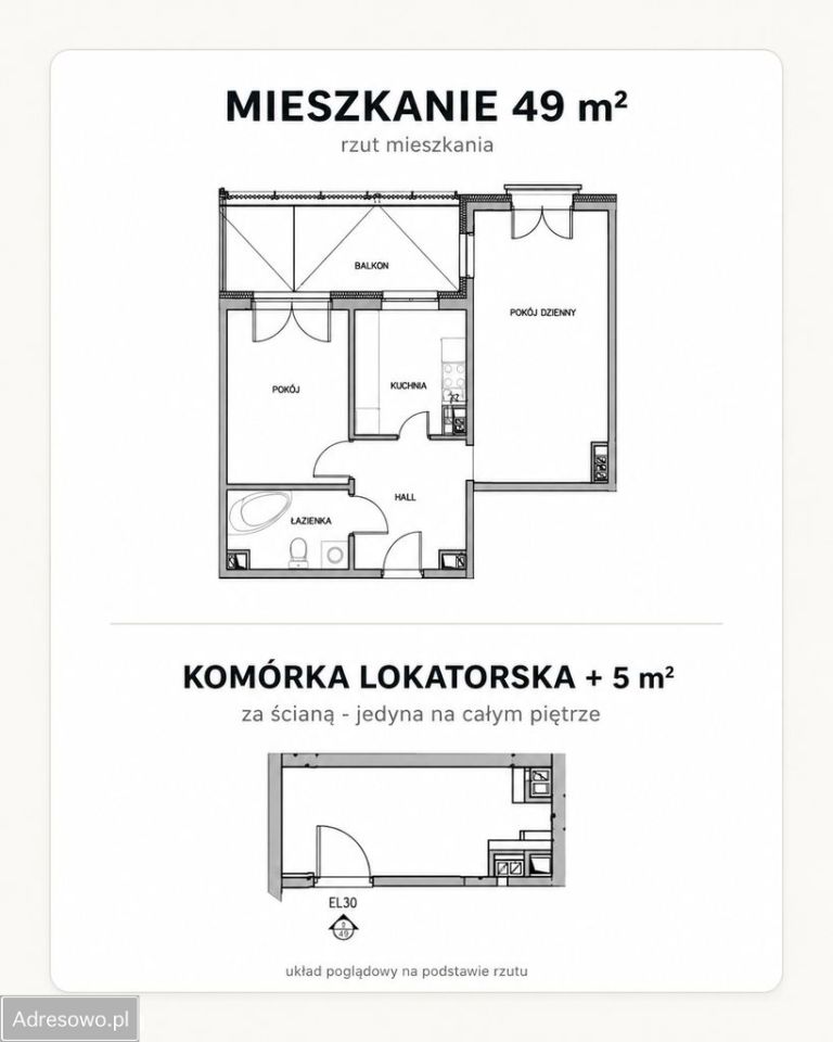 Mieszkanie 2-pokojowe Warszawa Białołęka Dworska, ul. Vincenza Belliniego. Zdjęcie 7