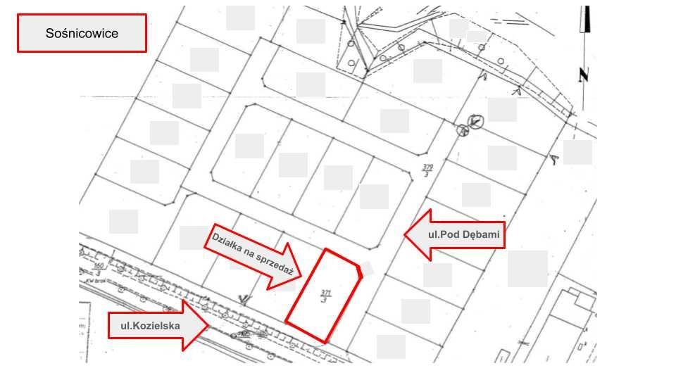 Działka budowlana Sośnicowice. Zdjęcie 3