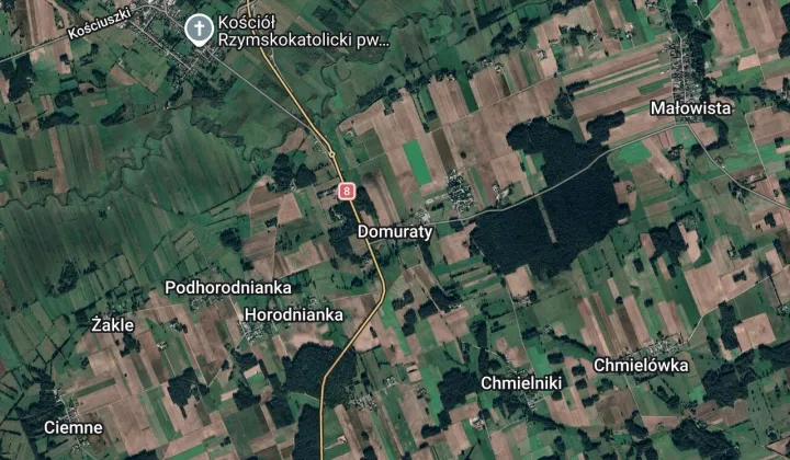 Działka leśna Domuraty