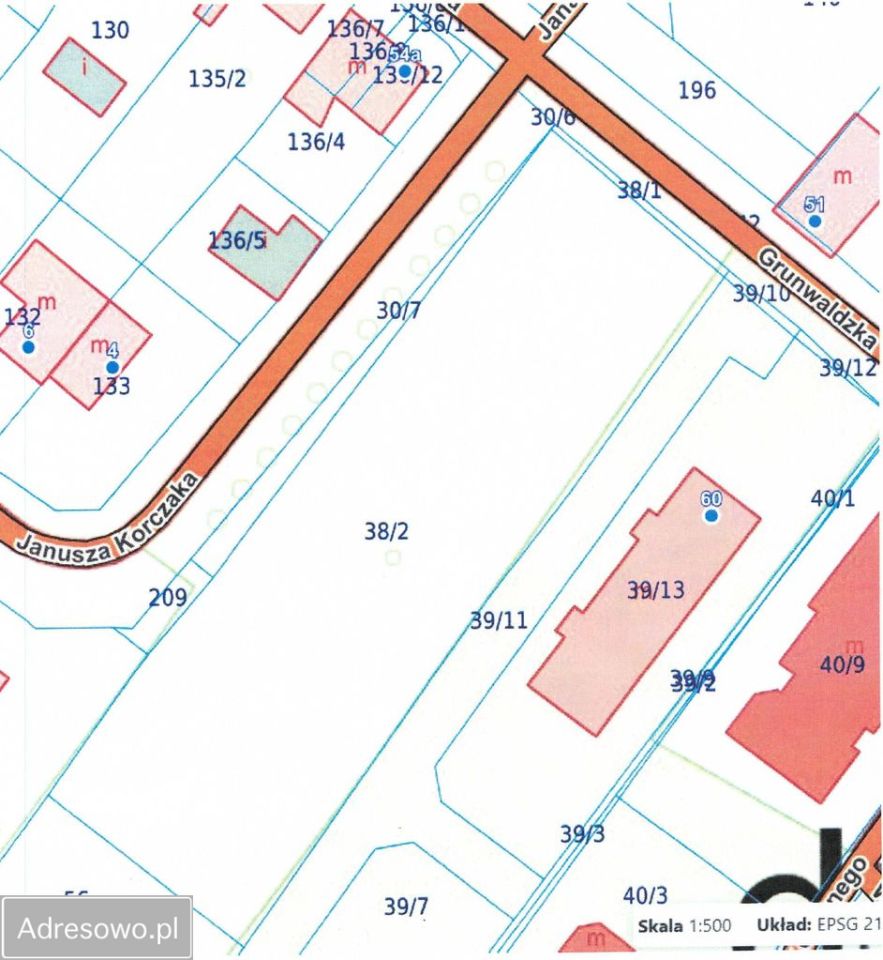 Działka inwestycyjna Nowy Sącz, ul. Grunwaldzka. Zdjęcie 2