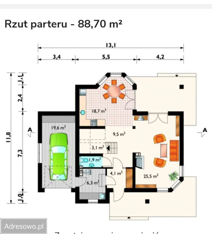 dom wolnostojący, 4 pokoje Uher. Zdjęcie 1