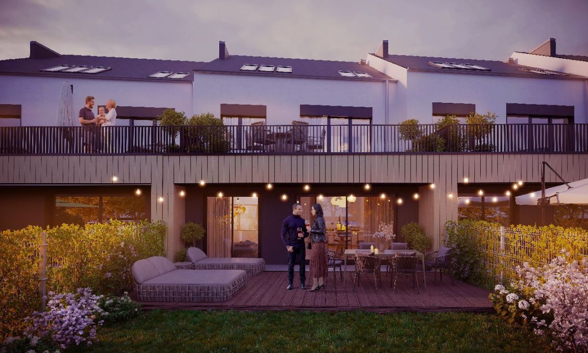 dom szeregowy, 5 pokoi Wrocław, ul. gen. Tadeusza Kutrzeby. Zdjęcie 3