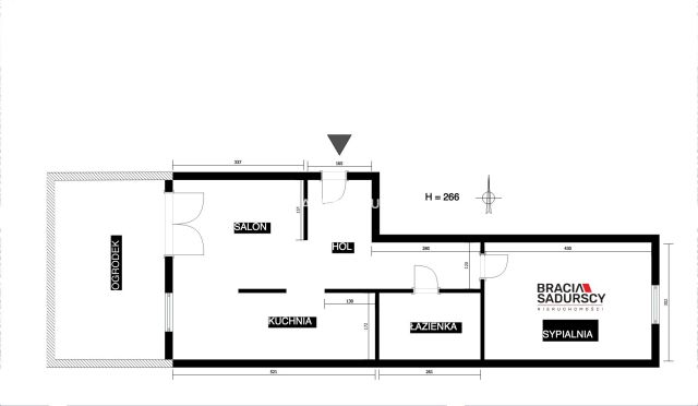 Mieszkanie 2-pokojowe Kraków Bronowice, ul. Józefa Chełmońskiego. Zdjęcie 22
